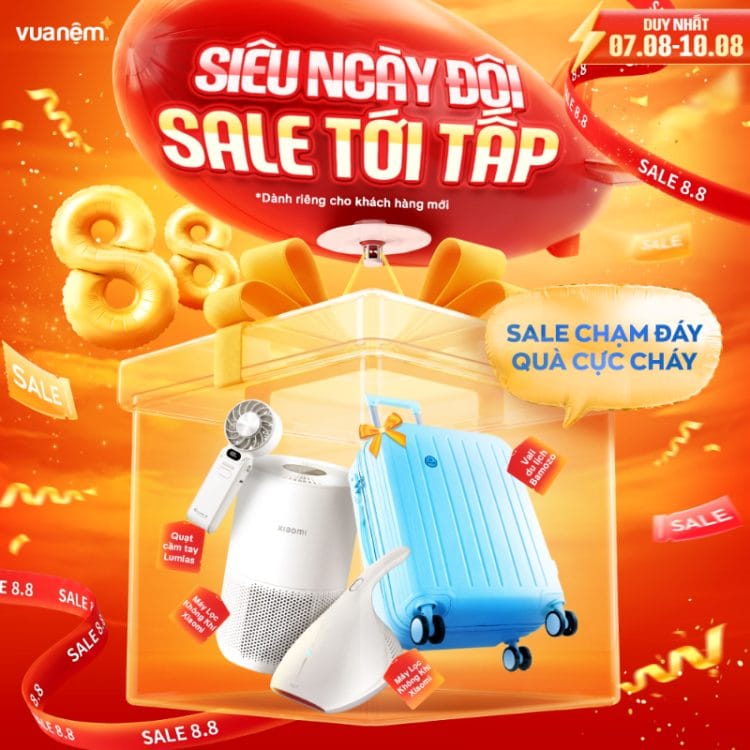 Sale chạm đáy, quà cực cháy