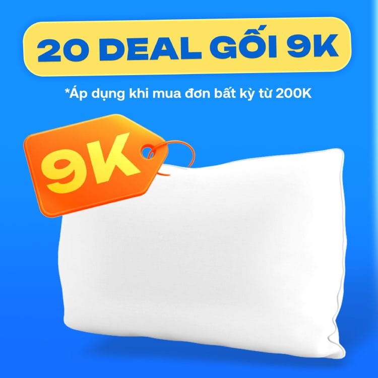 Mua gối Amando Soft với giá 9.000 VNĐ