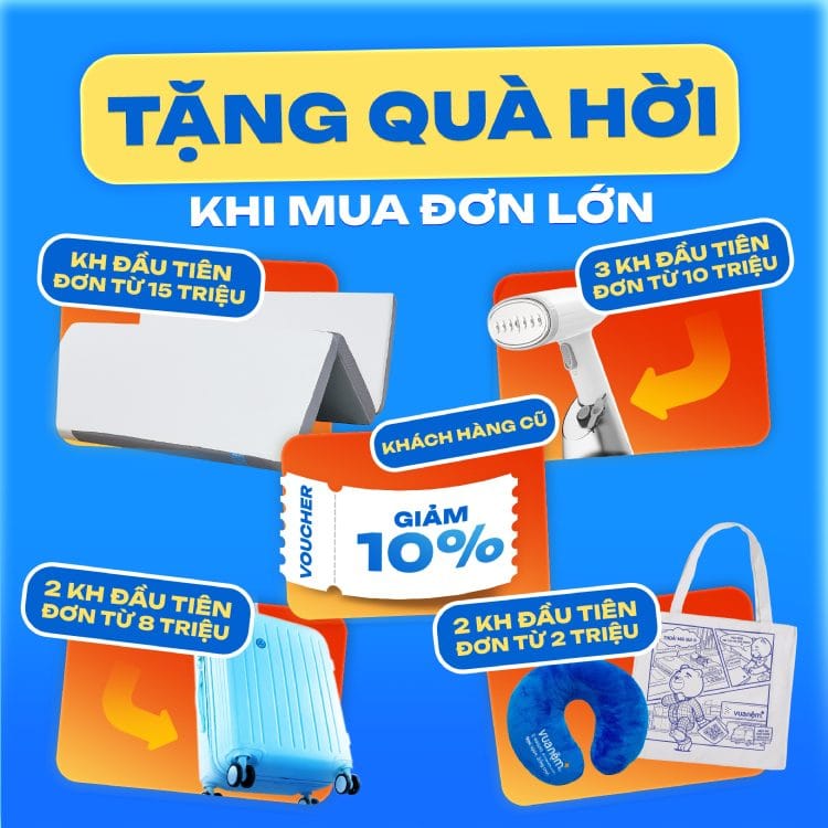 Mua càng nhiều - Quà càng to