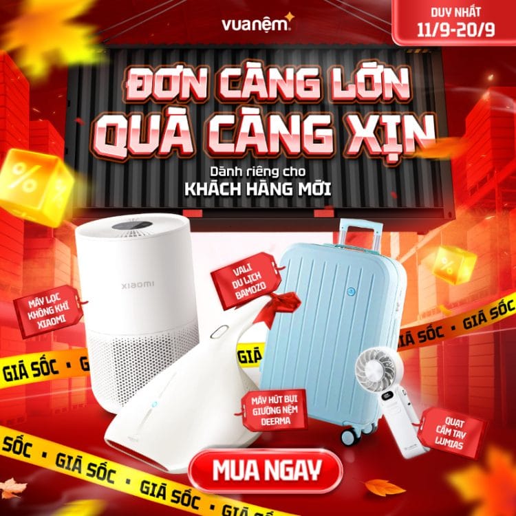 ĐƠN CÀNG LỚN - QUÀ CÀNG XỊN