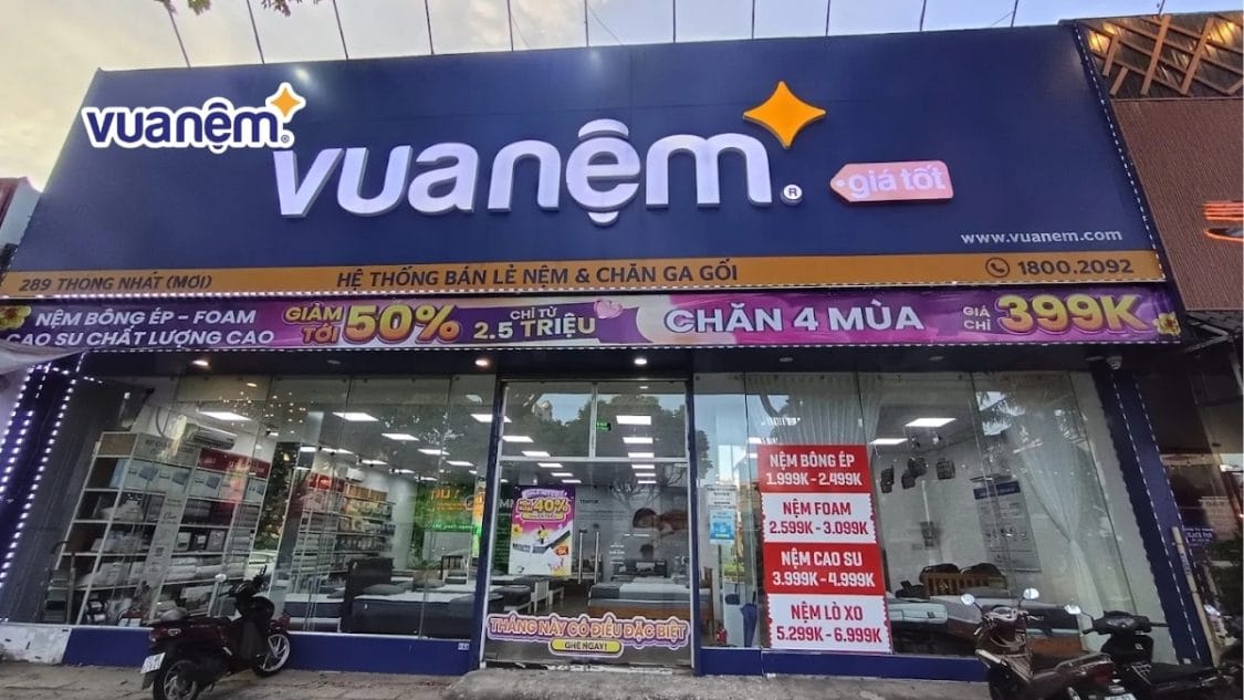 7 Cửa hàng nệm khách sạn, homestay tại Vũng Tàu uy tín