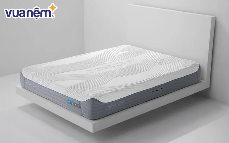 Nệm lò xo Bedgear H2 Hybrid kết hợp foam đàn hồi và lò xo túi độc lập