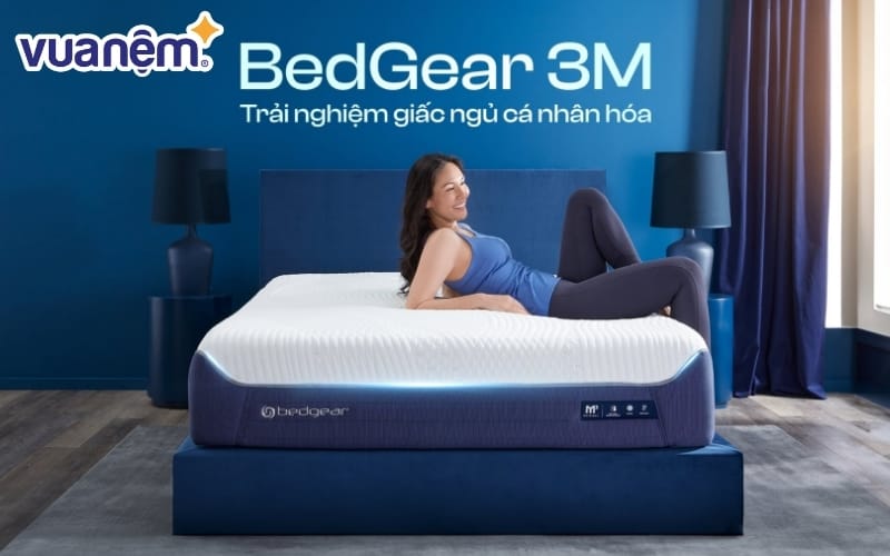 Nệm Bedgear cao cấp đến từ Mỹ được phân phối tại Vua Nệm