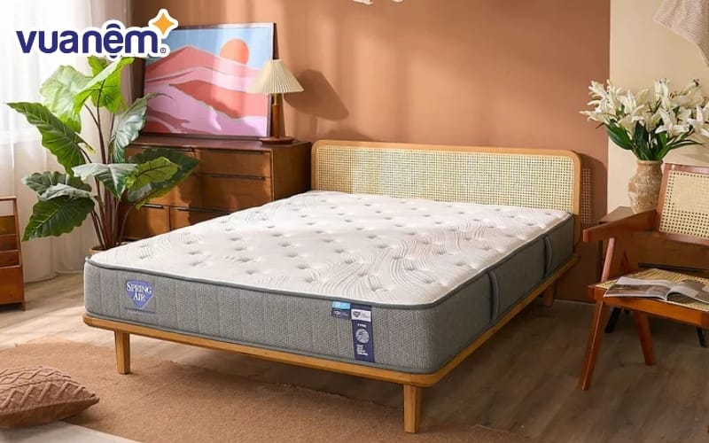 Nệm lò xo Spring Air Back Supporter Firm nâng đỡ 3 vùng cơ thể dày 25cm