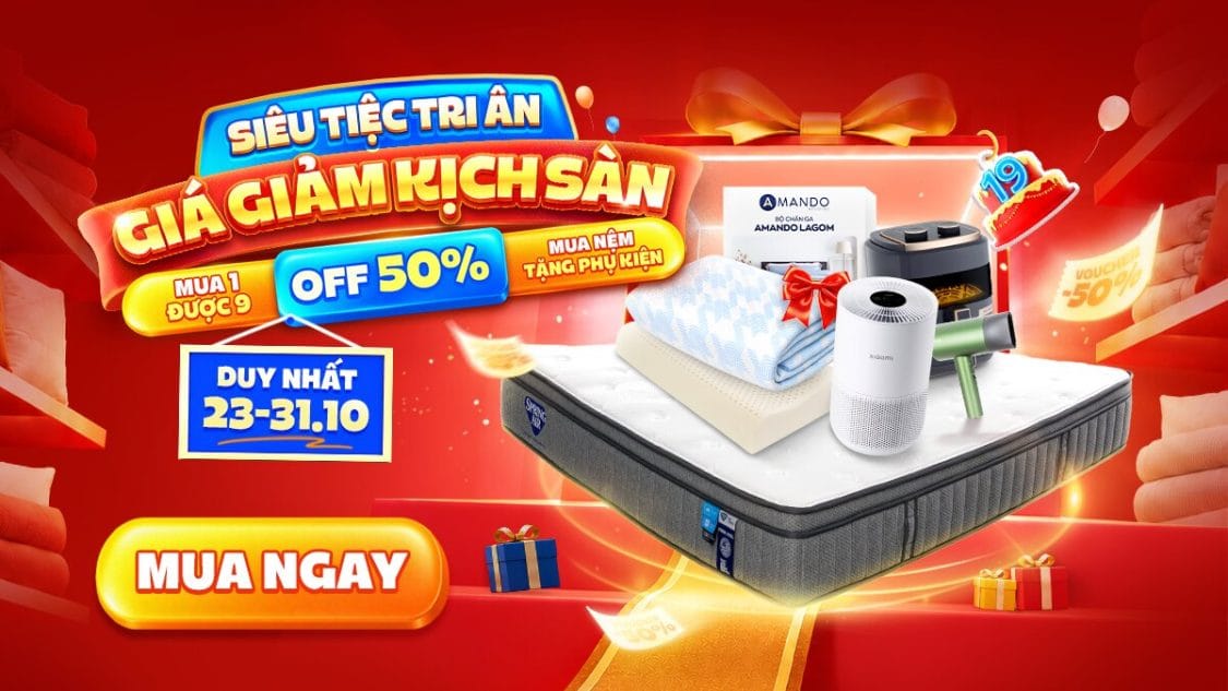 Siêu Tiệc Tri Ân - Giảm Giá Kịch Sàn