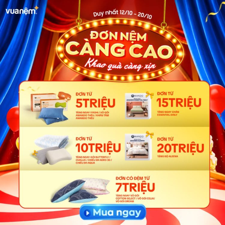 NỆM CÀNG CAO – KHAO QUÀ CÀNG XỊN