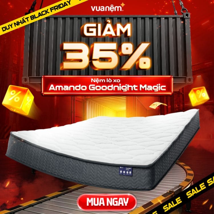 Nệm lò xo Amando Goodnight Magic