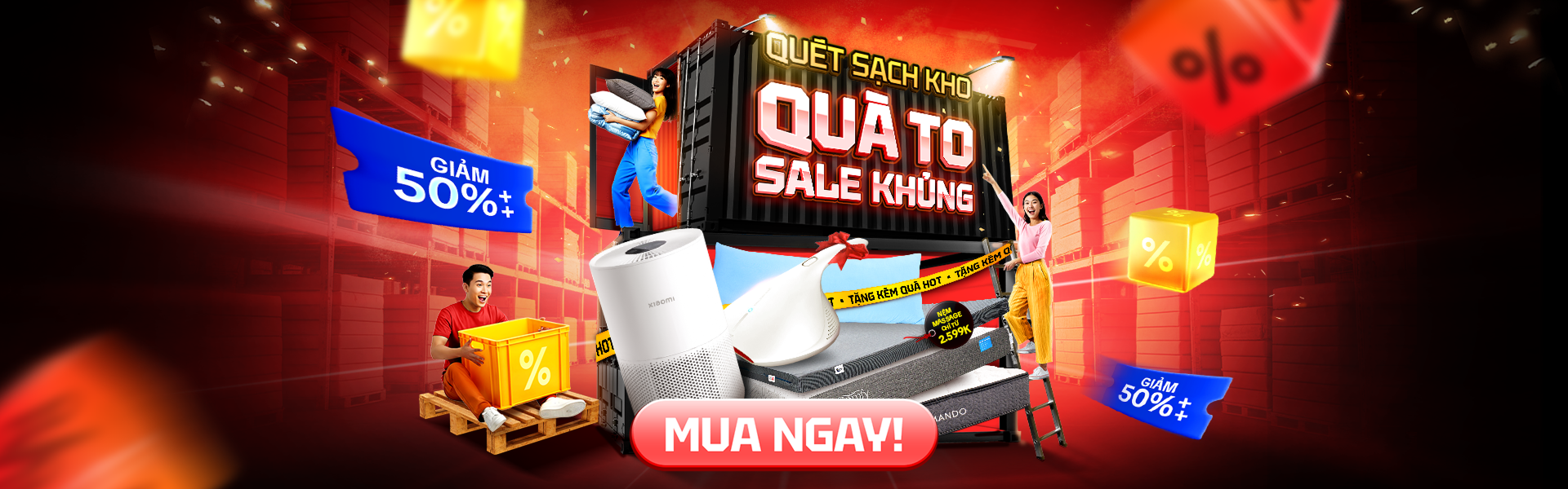 Sale vua nệm