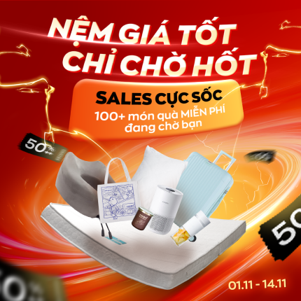 Sale vua nệm