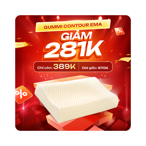 Gối cao su Gummi Contour Ema — giảm 281K