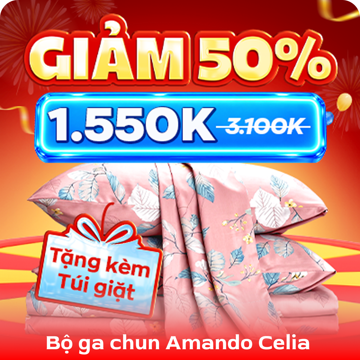 Bộ ga chun Amando Celia