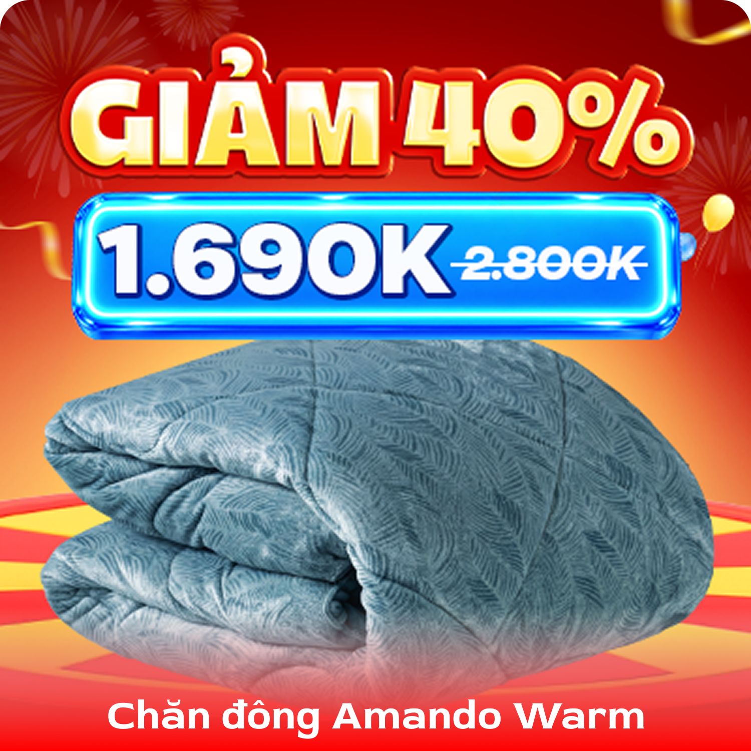 Chăn đông Amando Warm