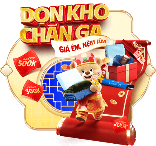 Dọn kho chăn ga mobile