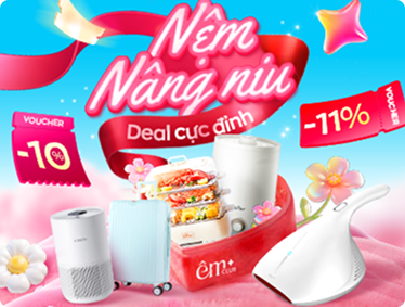 Sắm nệm giá hời nhận ngay gối mới