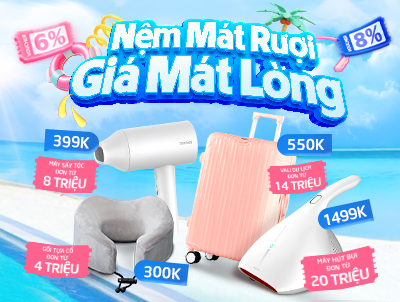 Sắm nệm giá hời nhận ngay gối mới