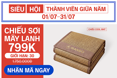 Chiếu sợi mây lạnh 799K
