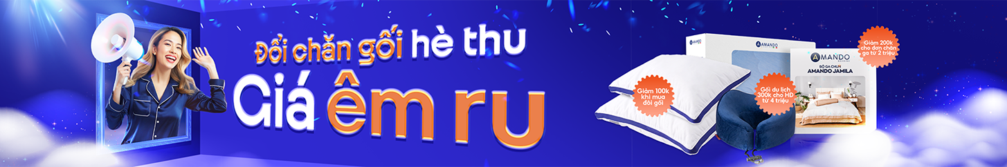 Sắm nệm giá hời nhận ngay gối mới