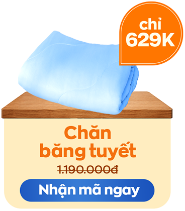 Chăn lông mềm mại chỉ 299K