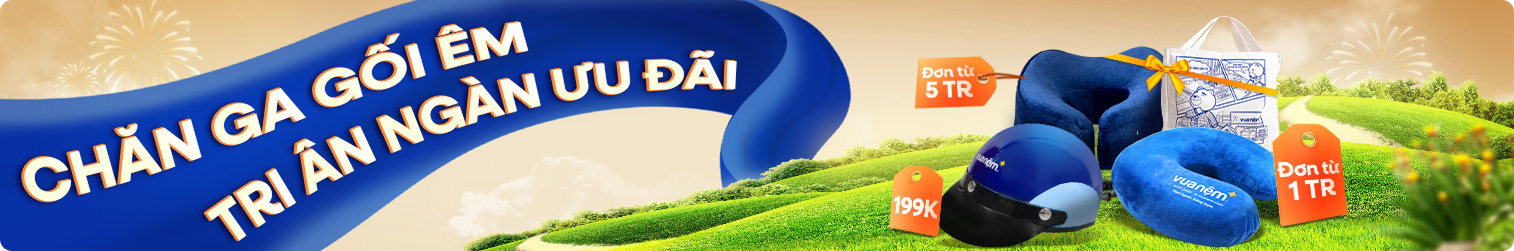 Sắm nệm giá hời nhận ngay gối mới