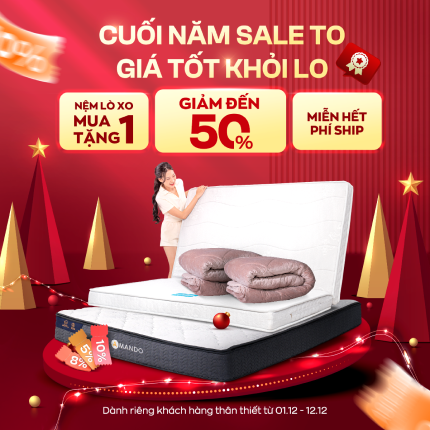 Sale vua nệm