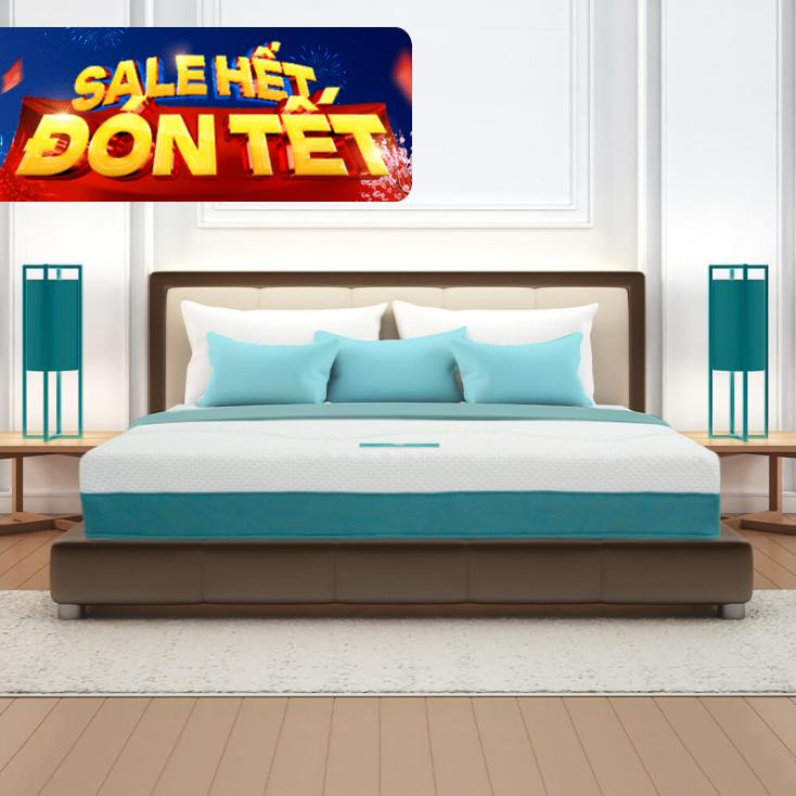 Nệm foam Nhật Bản Aeroflow Wave massage toàn diện dày 20cm