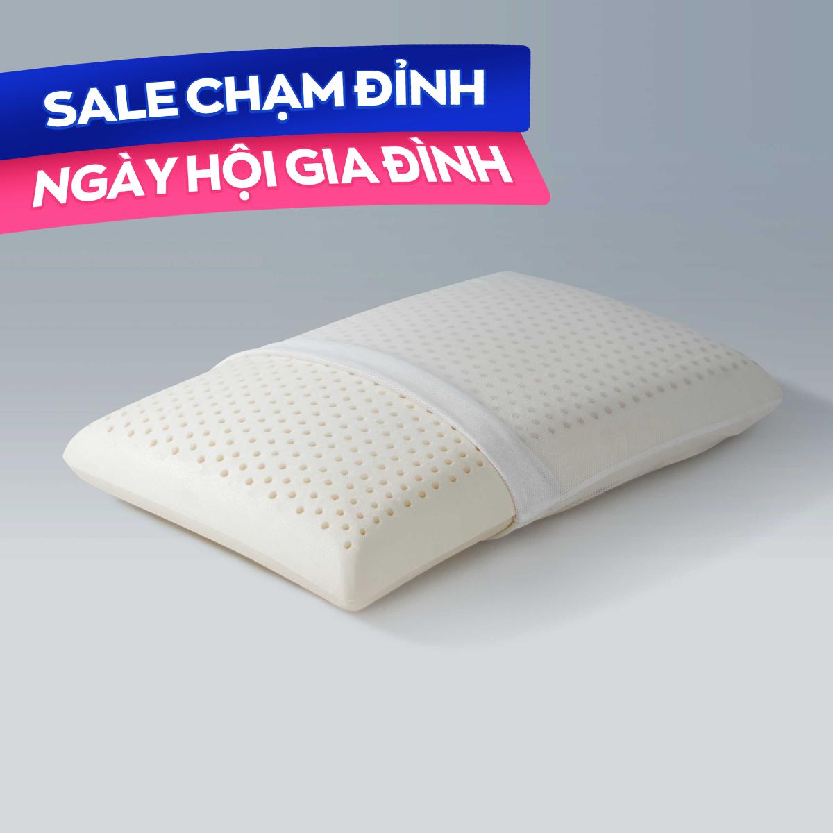 Gối cao su Gummi Cookie 100% thiên nhiên nâng đỡ cổ vai gáy