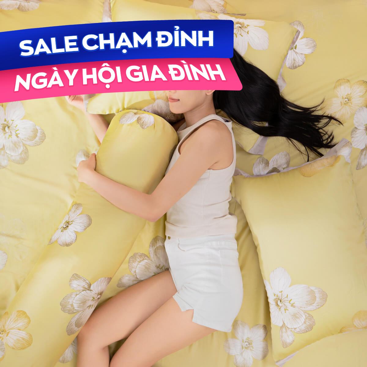 Bộ ga chun Lụa tencel cao cấp Amando Bliss 4 chi tiết mã TC002