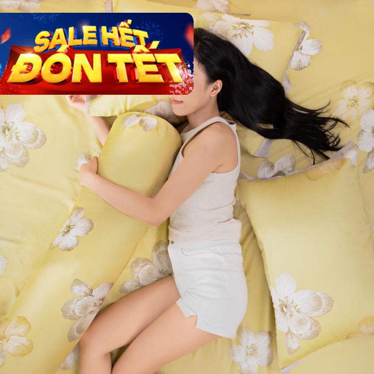 Bộ ga chun Lụa tencel cao cấp Amando Bliss 4 chi tiết mã TC002