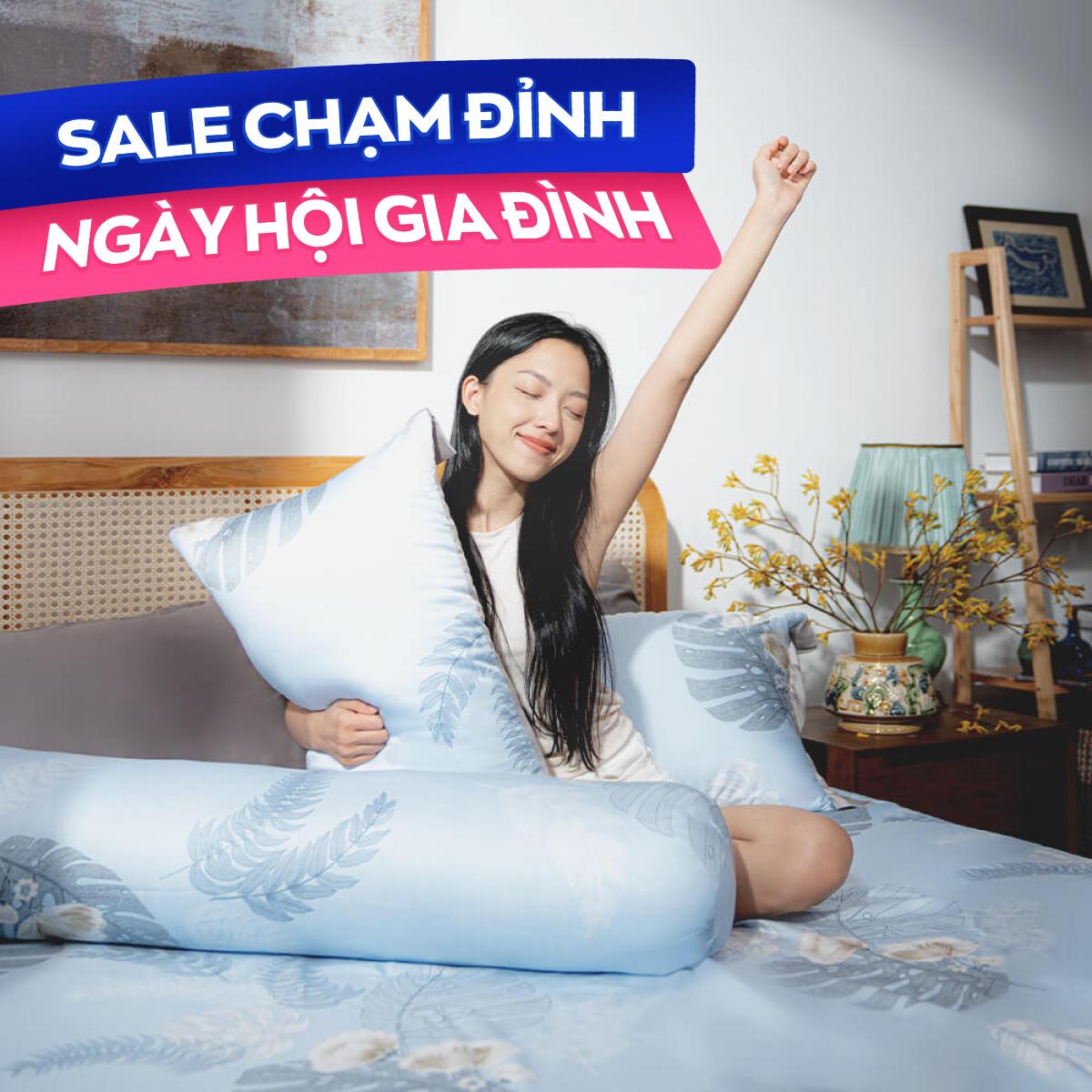 Bộ ga chun Lụa tencel cao cấp Amando Bliss 4 chi tiết mã TC004