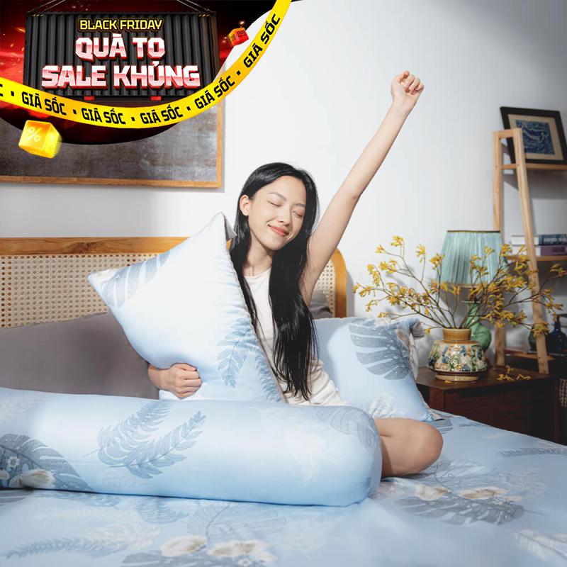 Bộ ga chun Lụa tencel cao cấp Amando Bliss 4 chi tiết mã TC004