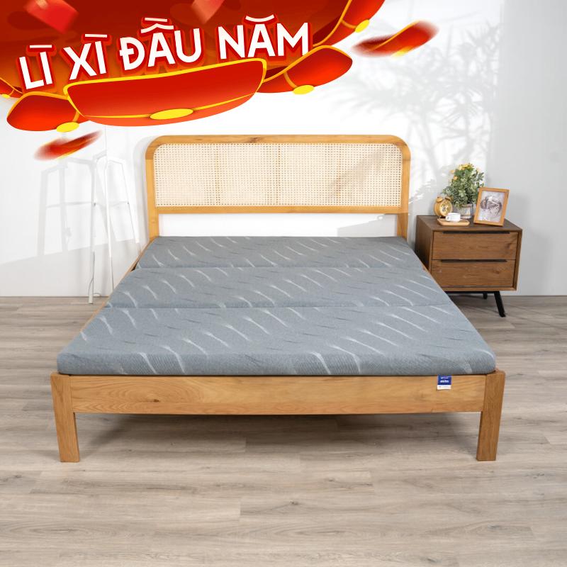 Nệm foam Goodnight Akita gấp 3 dày 8cm (chỉ bán Online)