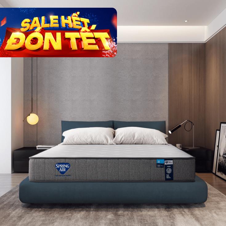 Nệm lò xo Spring Air Back Supporter Firm hỗ trợ nâng đỡ dày 25cm
