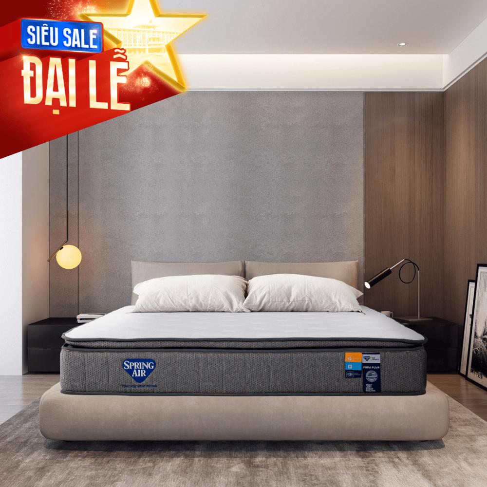 Nệm lò xo Spring Air Back Supporter Firm Plus nâng đỡ làm mát dày 26cm