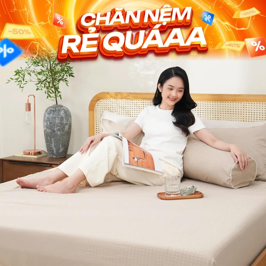 Bộ Ga chun microfiber Amando Ellie họa tiết 4 chi tiết