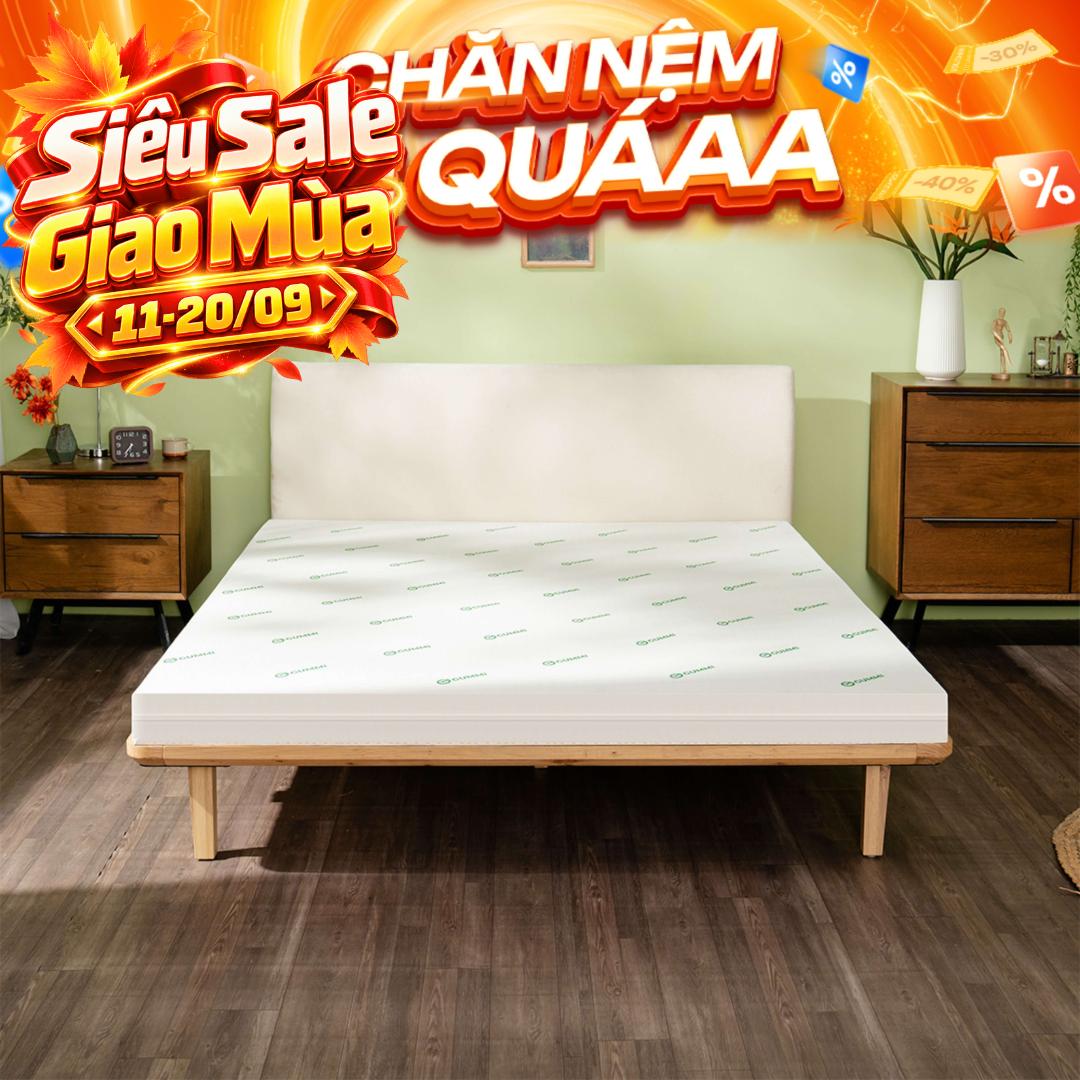 Nệm cao su đa tầng Gummi Lite giá tốt dày 10cm