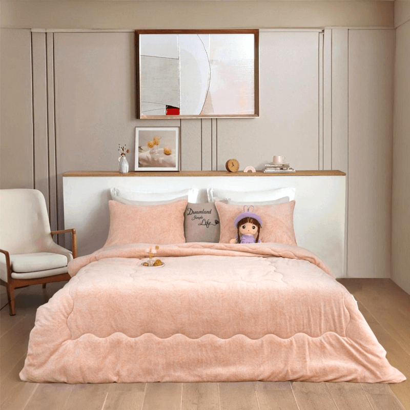 Chăn đông lông thỏ mềm mịn giữ ấm Amando Warm