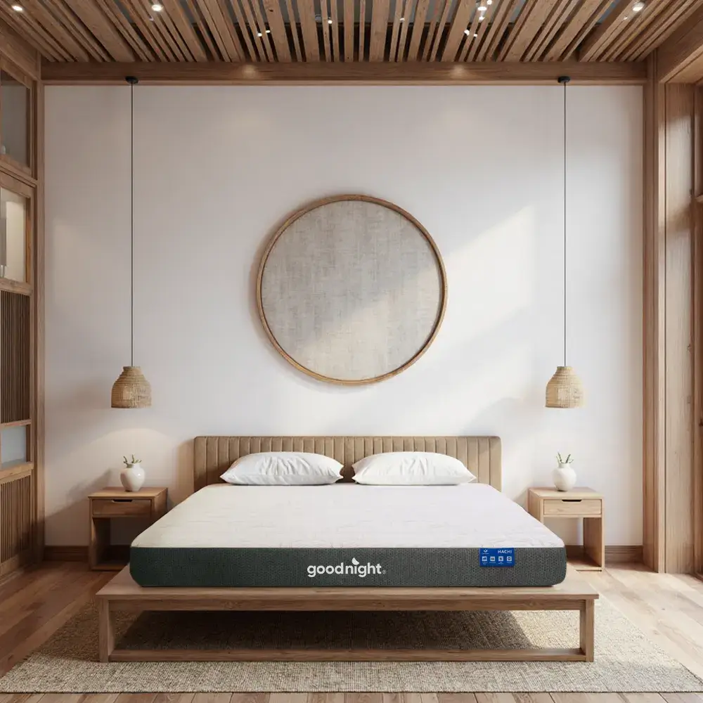 Nệm foam Goodnight Massage 2.0 (Hachi) giảm áp lực dày 15cm