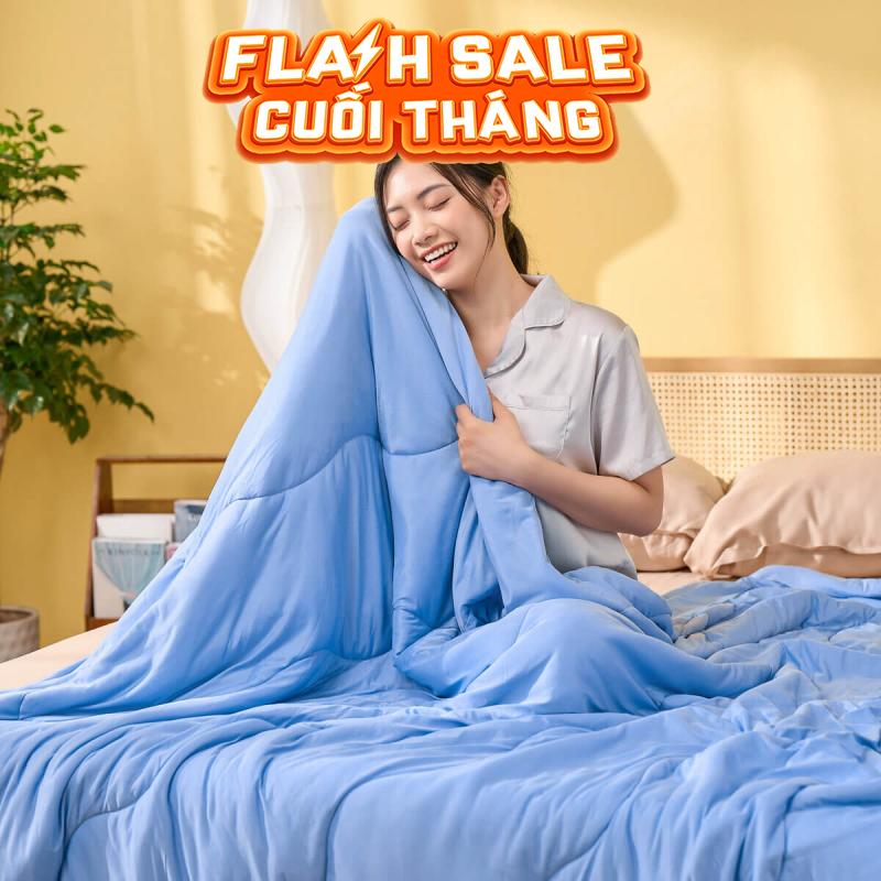 Chăn Amando Ice silk làm mát mỏng nhẹ (BST Ngủ Mát) - Thumbnail