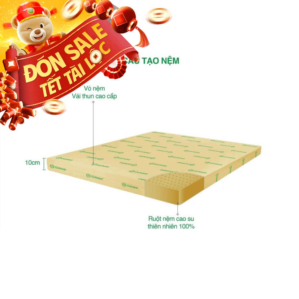 Nệm cao su Gummi Standard 2.0 nâng đỡ vững chắc