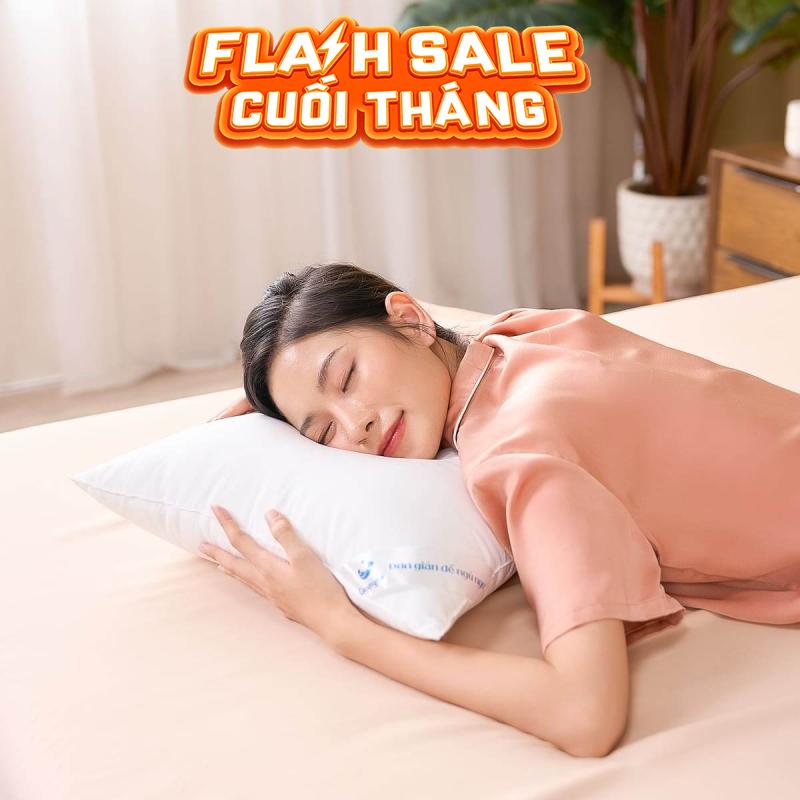 Gối lông vũ nhân tạo Goodnight Mochi siêu êm chuẩn khách sạn 5 sao - Thumbnail