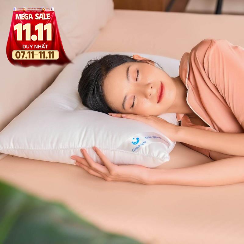 Gối lông vũ nhân tạo kiểu dáng định hình Goodnight Mochi