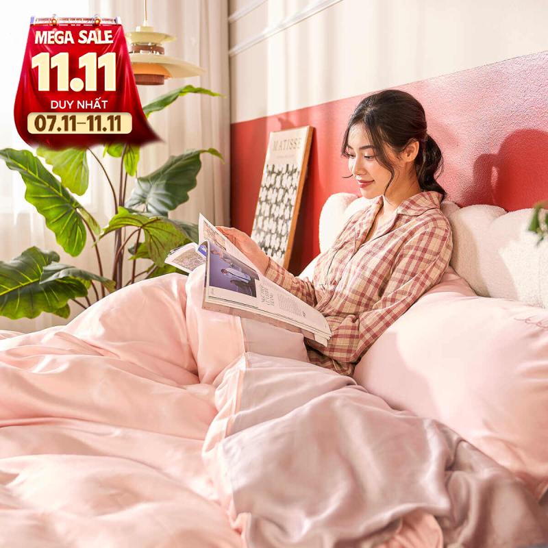 Bộ ga gối tencel cao cấp Goodnight Luxsilk