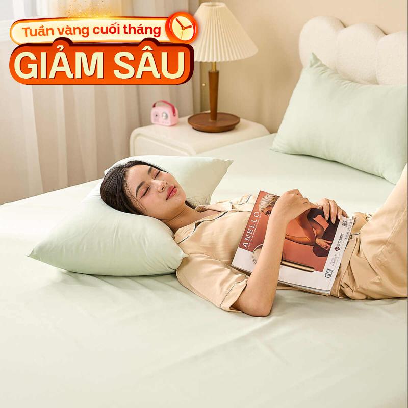 Bộ ga chun tencel cao cấp Goodnight Airsilk - Thumbnail