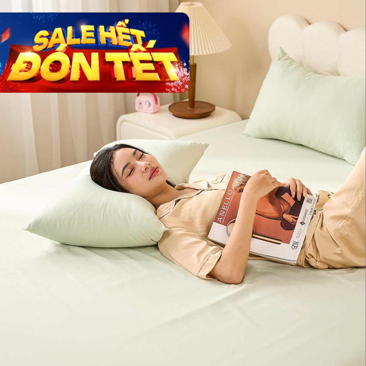Bộ ga chun tencel cao cấp Goodnight Airsilk