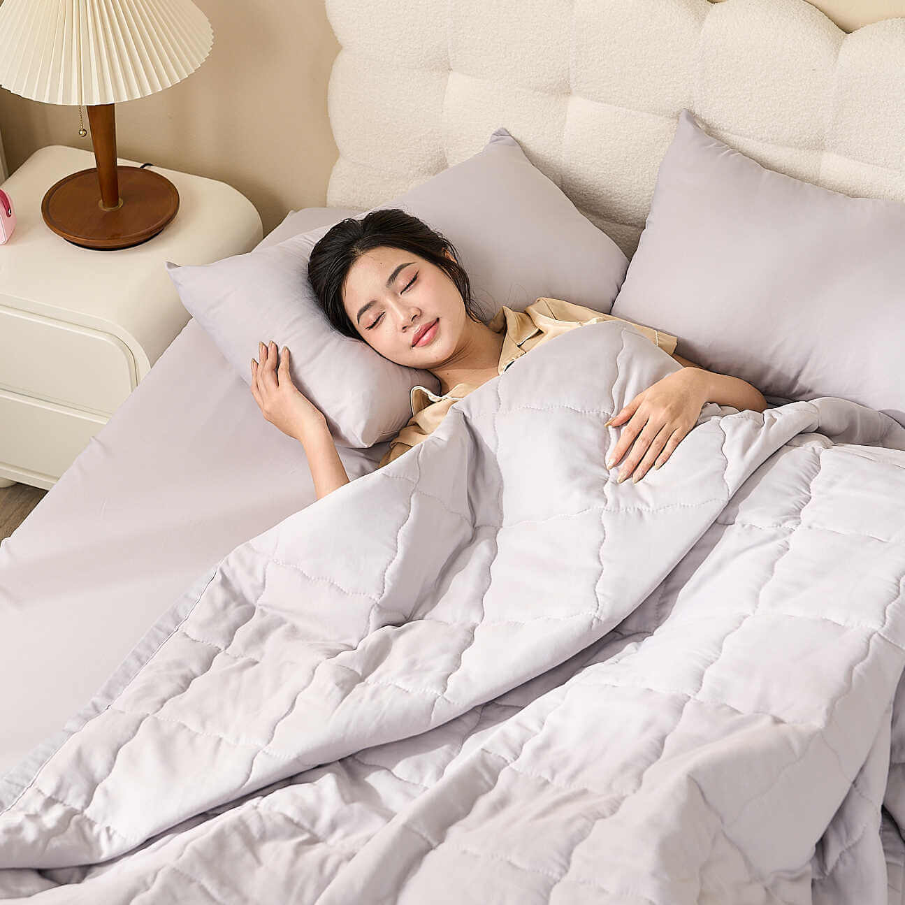 Bộ chăn ga chun tencel cao cấp Goodnight Airsilk (chỉ bán Online)