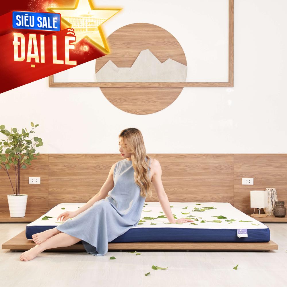 Nệm foam Goodnight Nagoya kháng khuẩn dày 12cm
