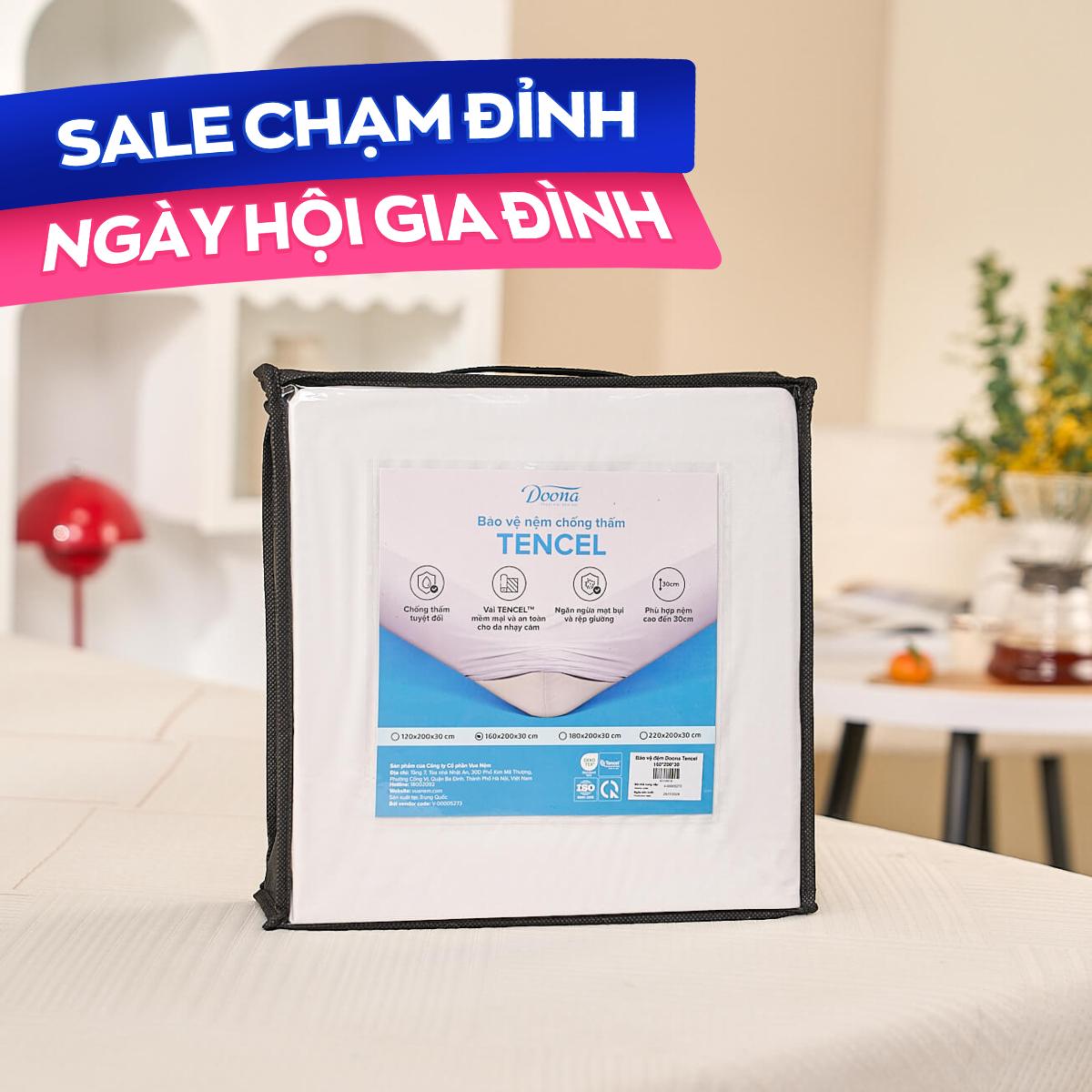 Bảo vệ nệm Doona Tencel