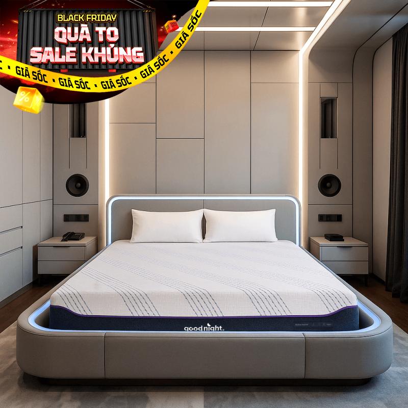 Nệm foam công nghệ Đức Goodnight Active Hybrid dày 20cm