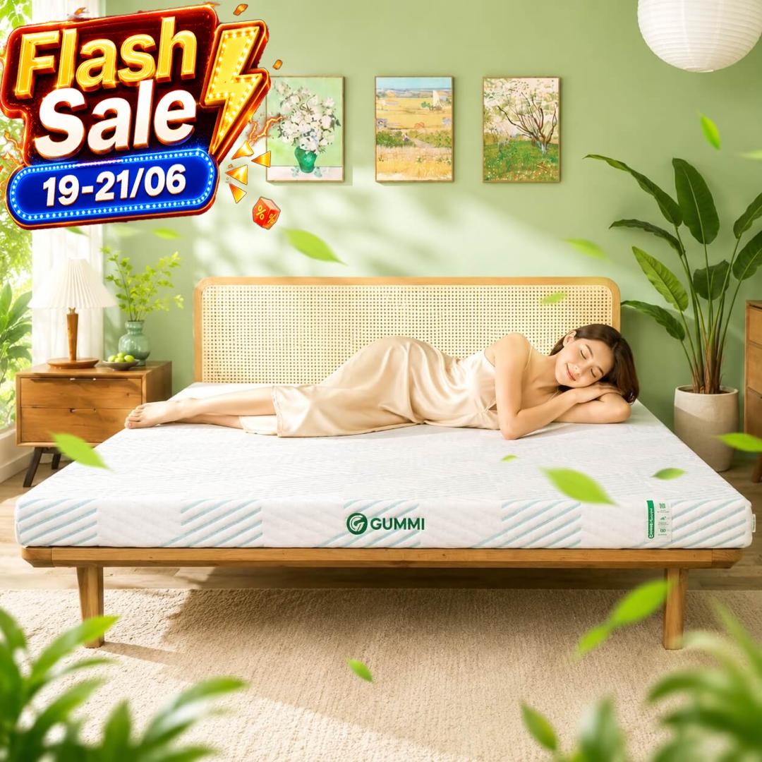 Nệm Gummi Signature – Công nghệ kép, nâng đỡ vượt trội, kháng khuẩn tối đa