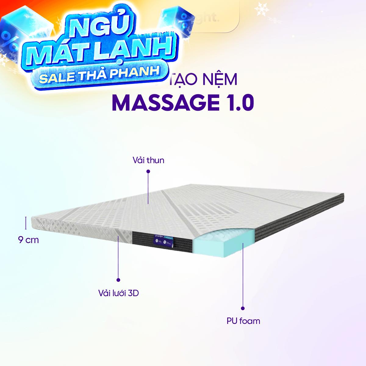 Nệm Foam Goodnight Massage 1.0